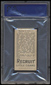 1912 T207 Brown Background Martin J. O'toole Psa 5 Recruit Back Factory 240