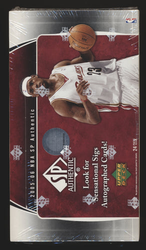 2005-06 Upper Deck SP Authentic Basketball Hobby Box Group Break (24 spots)
