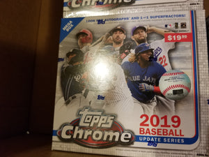 2019 Topps Chrome Update Baseball ~ Rip & Ship
