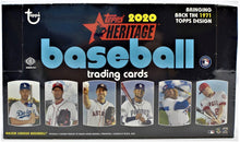 Load image into Gallery viewer, 2020 Topps Heritage Baseball Hobby Box Group Break (24 spots) #1