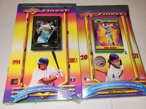 1994 Finest Series 1 & 2021 Finest Flashback Box Break (18 spots, Limit 4) Box #1