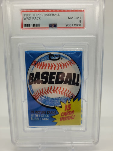 1980 Topps Baseball Wax Pack Group Break (15 Card Break) #3