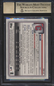 2020 Bowman Chrome Logan Allen RC Atmoic Ref /100 BGS 9.5/10 GEM MINT