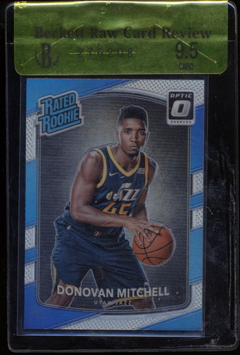 2017-18 Donruss Optic 188 Donovan Mitchell Holo RC  15048