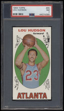 Load image into Gallery viewer, 1969 Topps #65 Lou Hudson psa 7 NM RC