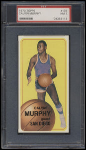 1970 Topps #137 Calvin Murphy psa 7 NM RC