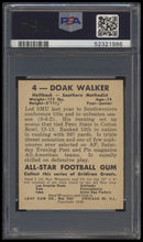 Load image into Gallery viewer, 1948 Leaf #4a Doak Walker Yellow Background psa 5 EX RC