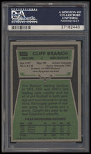 Load image into Gallery viewer, 1975 Topps #524 Cliff Branch psa 8 NMMT RC