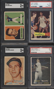 1957 Topps Mega Set Break (3 Sports - MLB, NBA, NFL)