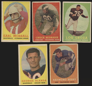1958 Topps NFL LOW GRADE Complete Set Group Break #4 (Limit REMOVED)
