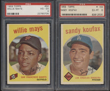 Load image into Gallery viewer, 1959 Topps MLB Low- to Mid-Grade Complete Set Group Break #10 (LIMIT 15)