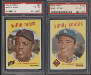 1959 Topps MLB Low- to Mid-Grade Complete Set Group Break #10 (LIMIT 15)