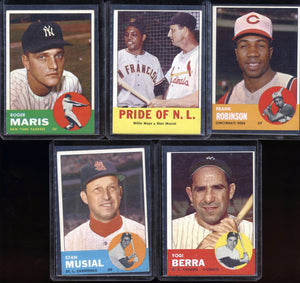 1963 Topps Baseball Mid Grade Complete Set Group Break #9 (LIMIT 5)