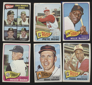 1965 Topps Baseball Low to Mid-Grade Complete Set Group Break #11 (Limit 15)