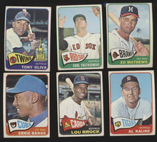 Load image into Gallery viewer, 1965 Topps Baseball Low to Mid-Grade Complete Set Group Break #11 (Limit 15)