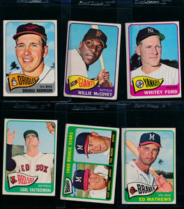 1965 Topps Baseball Complete Set Group Break