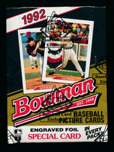 Load image into Gallery viewer, 1992 Bowman Baseball BBCE Box Group Break (36 Spots)