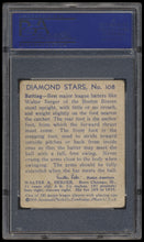 Load image into Gallery viewer, 1936 Diamond Stars  #108 Walter Berger  Psa 3