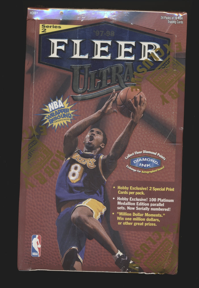 1997-98 Fleer Ultra Series 2 Basketball Hobby Box Group Break (24 spots)