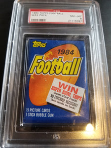 1984 Topps Football Wax Pack Group Break (15 Spots) #3