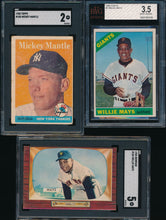 Load image into Gallery viewer, Baseball Mini Mixer (20 cards) featuring &#39;58 Mantle and &#39;55 Mays (LIMIT 4)
