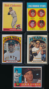 Baseball Mini Mixer (20 cards) featuring '58 Mantle and '55 Mays (LIMIT 4)