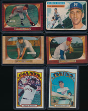 Load image into Gallery viewer, Baseball Mini Mixer (20 cards) featuring &#39;58 Mantle and &#39;55 Mays (LIMIT 4)