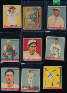Pre-WWII Mixer Break (76 Cards) - Featuring '33 WWG Babe Ruth