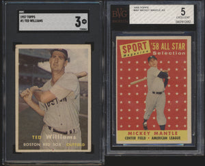 1950s Baseball Mixer Break (100 Spots) Featuring Aaron RC, Mantle, Koufax, MORE (LIMIT 5)