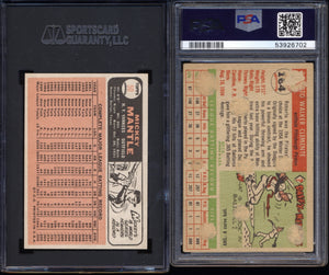 Mixer (100 spots) featuring '55 Clemente & '66 Mantle (LIMIT 5)