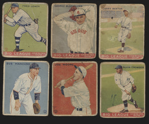 Pre-WWII Mixer Break (90 spots) LOW GRADE ~ featuring Ruth, Baker, and more! (LIMIT 2)
