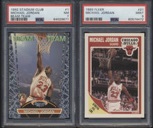 Load image into Gallery viewer, Michael Jordan Graded Mixer ~ (90 Spots) featuring &#39;86 Fleer RC SGC 5.5