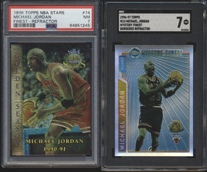 Michael Jordan Graded Mixer ~ (90 Spots) featuring '86 Fleer RC SGC 5.5