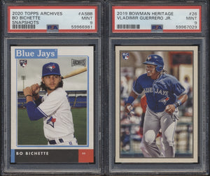 Modern Baseball Graded Mini Mixer ~ (31 Spots) & BONUS Spot in the '03 Bowman R&S Box Break