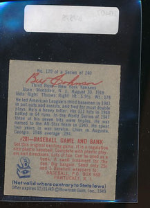 1949 Bowman  129 Bill Johnson  EX 10407