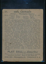 Load image into Gallery viewer, 1939 Play Ball  21 Dutch Leonard  Trimmed 10574