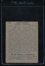 Load image into Gallery viewer, 1939 Play Ball  72 Debs Garms  VG 10753