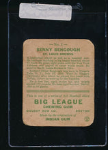 Load image into Gallery viewer, 1933 Goudey  1 Benny Bengough  P (MK) 10896