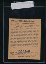 Load image into Gallery viewer, 1940 Play Ball  193 Chubby Dean RC   VG-EX (ST) 10979