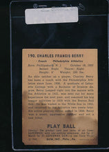 Load image into Gallery viewer, 1940 Play Ball  190 Charley Berry   P 10980