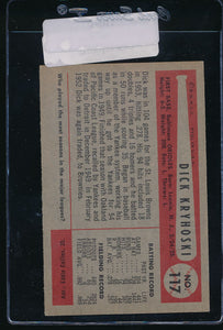 1954 Bowman  117  Dick Kryhoski  EX 11091