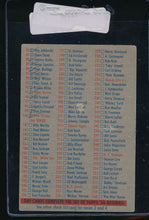Load image into Gallery viewer, 1956 Topps  CL1 Checklist 1/3  VG (MK) 11156
