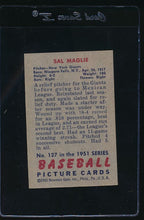Load image into Gallery viewer, 1951 Bowman  127 Sal Maglie  EX 12062