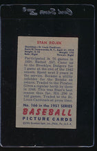 Load image into Gallery viewer, 1951 Bowman  166 Stan Rojek (ST) VG-EX (ST) 12113