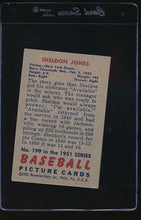 Load image into Gallery viewer, 1951 Bowman  199 Sheldon Jones  VG-EX 12119