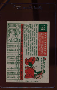 1959 Topps  197 Ray Semproch  EX 12409