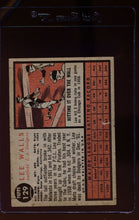 Load image into Gallery viewer, 1962 Topps  129A Lee Walls/Plain Jersey, facing right  EX 12515