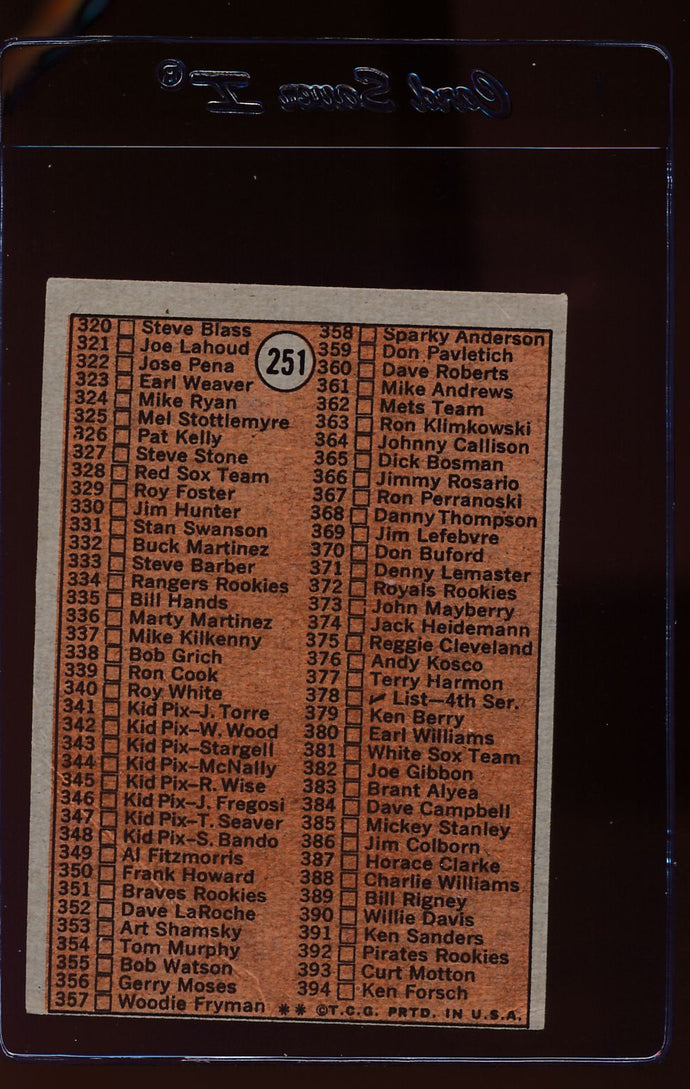 1972 Topps  247 Milt May  VG-EX 12575