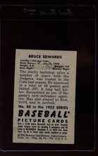 Load image into Gallery viewer, 1952 Bowman  88 Bruce Edwards  VG-EX 12636