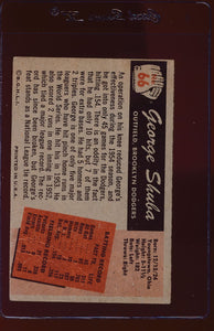 1955 Bowman  66 George Shuba  G 12738
